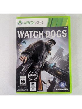 Watch Dogs Xbox 360 2014 Complete Tested Working Manual Included